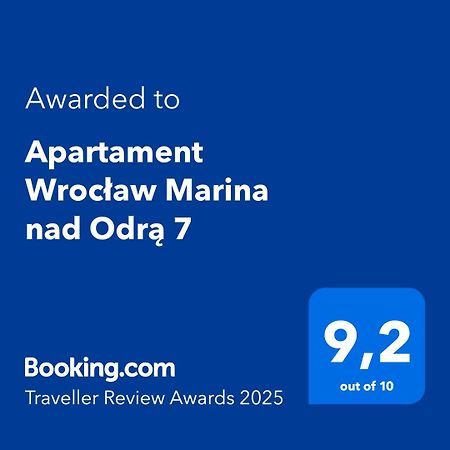 Apartament Wroclaw Marina Nad Odra 7 Extérieur photo